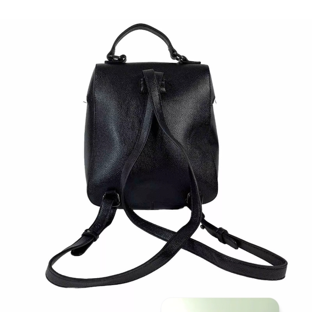 Dream Control Retro Patchwork Mini Backpack In Black - Picture 4 of 15